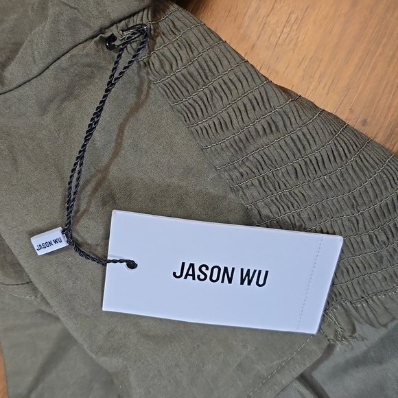 Jason Wu cropped puff sleeve top - Picture 8 of 11